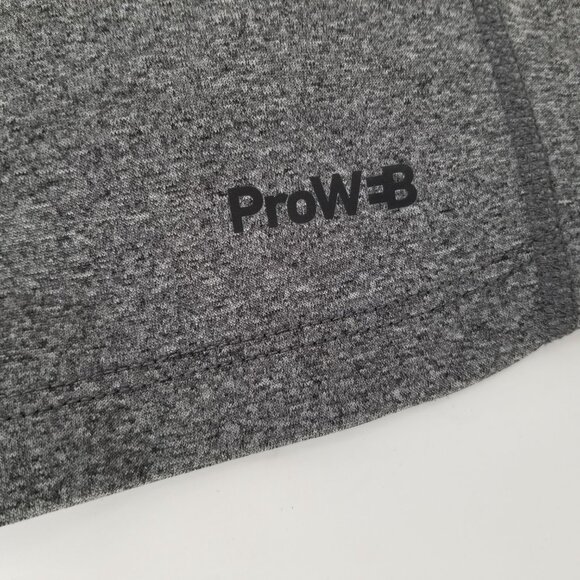 2 of Spyder Shirt Adult Active Long Sleeve Gray Proweb Athletic Top Mens Sz XL - Picture 9 of 11